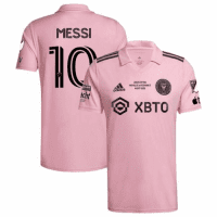 Inter Miami MESSI #10 Leagues Cup Final Version Jersey Home 2022