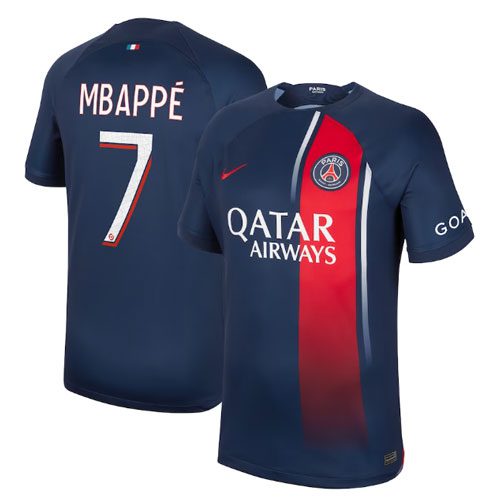 MBAPPÉ #7 PSG Soccer Jersey 2023/2024