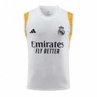 Real Madrid Pre-Match Vest Jersey White 2023/24
